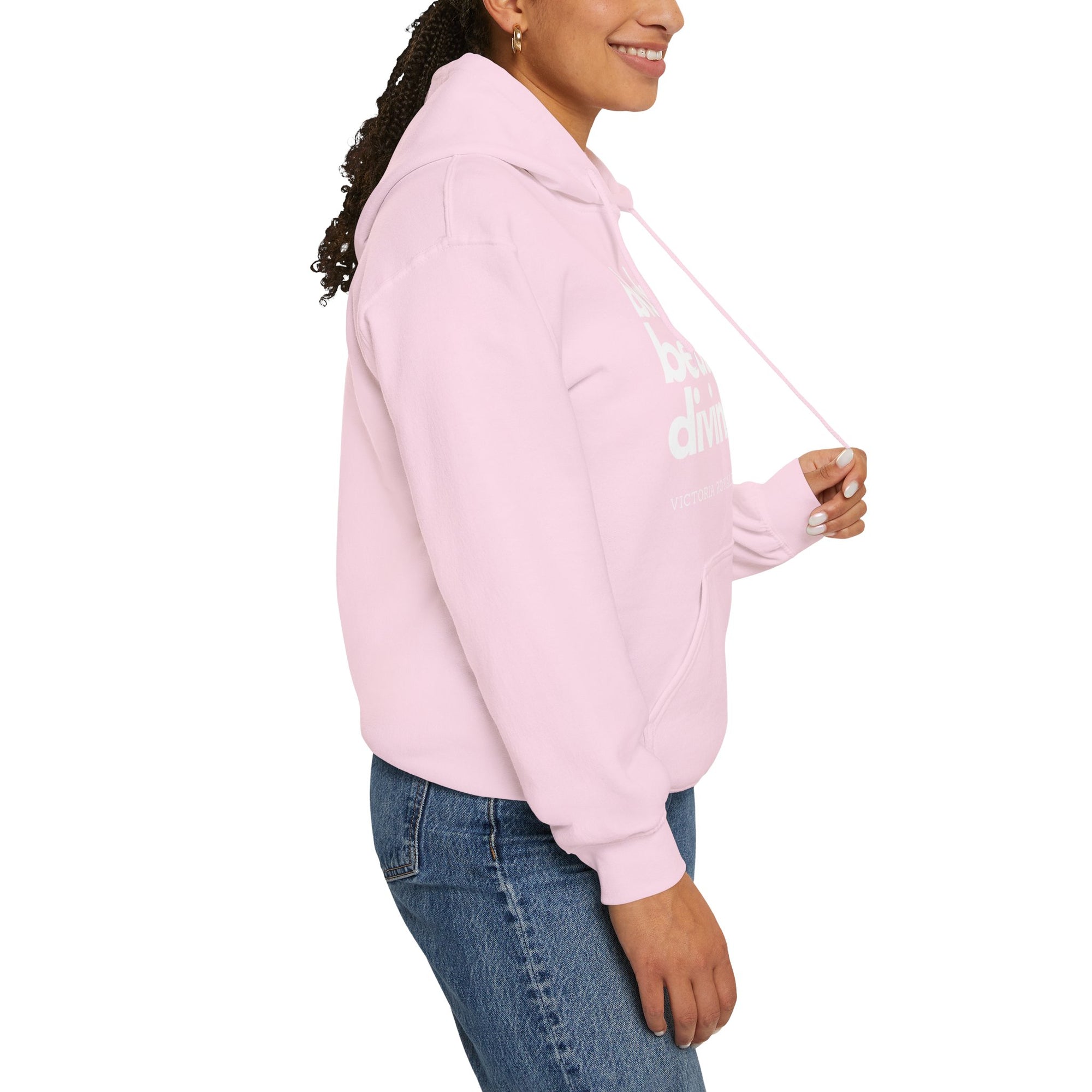 Black, Beautiful, Divine Unisex Premium Pullover Hoodie - Victoria Royale Boutique