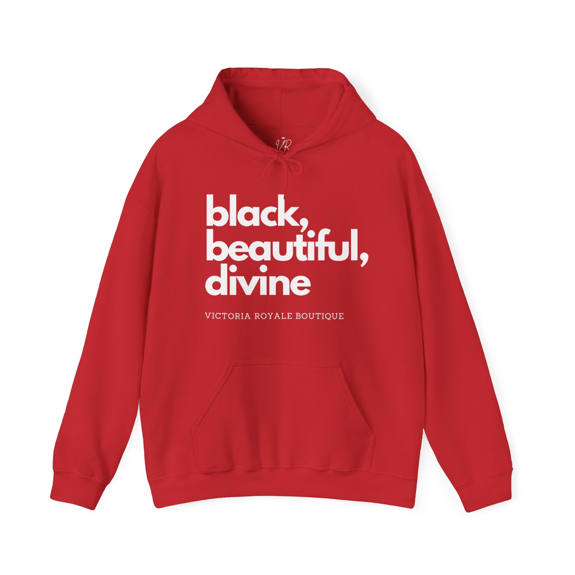 Black, Beautiful, Divine Unisex Premium Pullover Hoodie - Victoria Royale Boutique