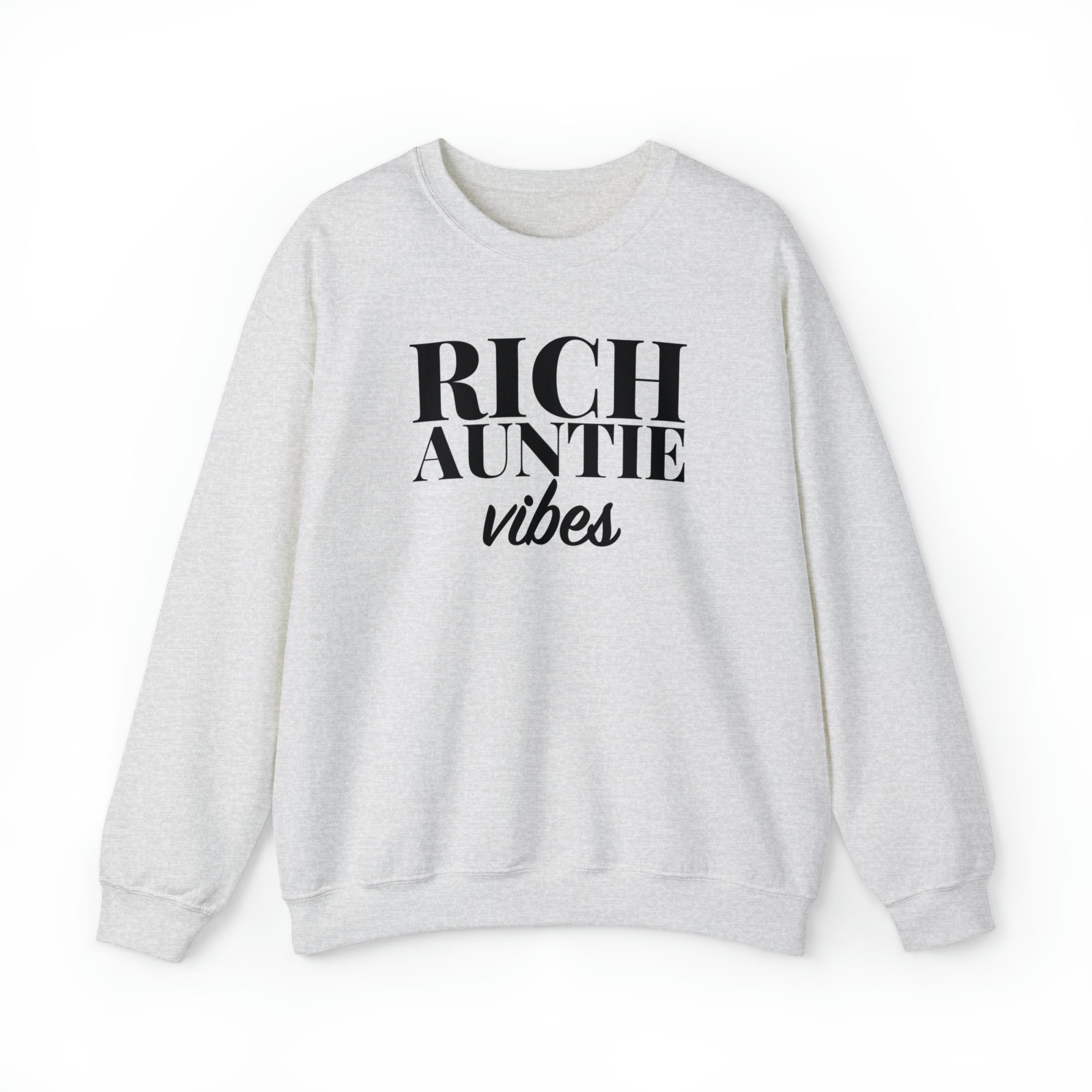 Rich Auntie Unisex Heavy Blend Crewneck Sweatshirt - Victoria Royale Boutique