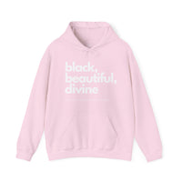 Black, Beautiful, Divine Unisex Premium Pullover Hoodie - Victoria Royale Boutique