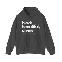 Black, Beautiful, Divine Unisex Premium Pullover Hoodie - Victoria Royale Boutique